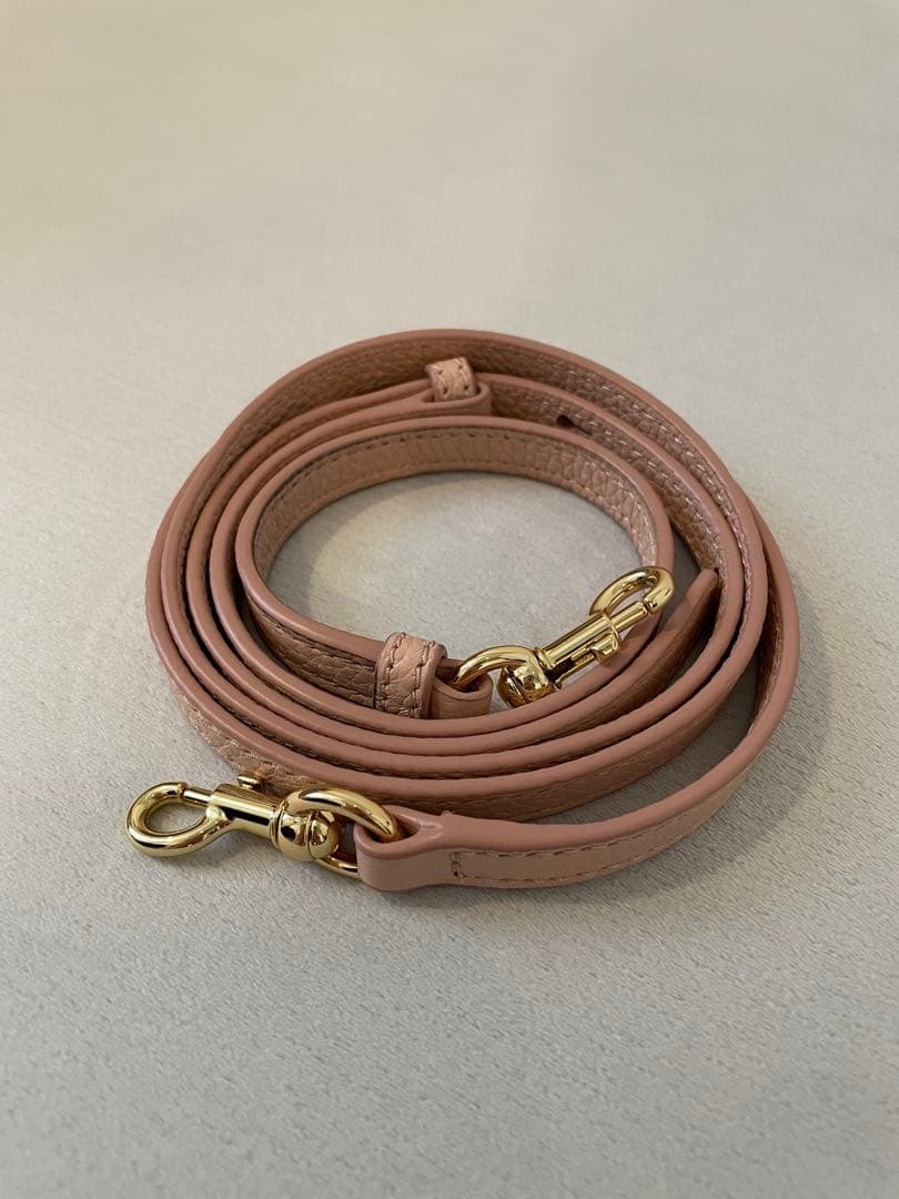 MARC JACOBS ザレザーバケットバッグ ミニ ローズ