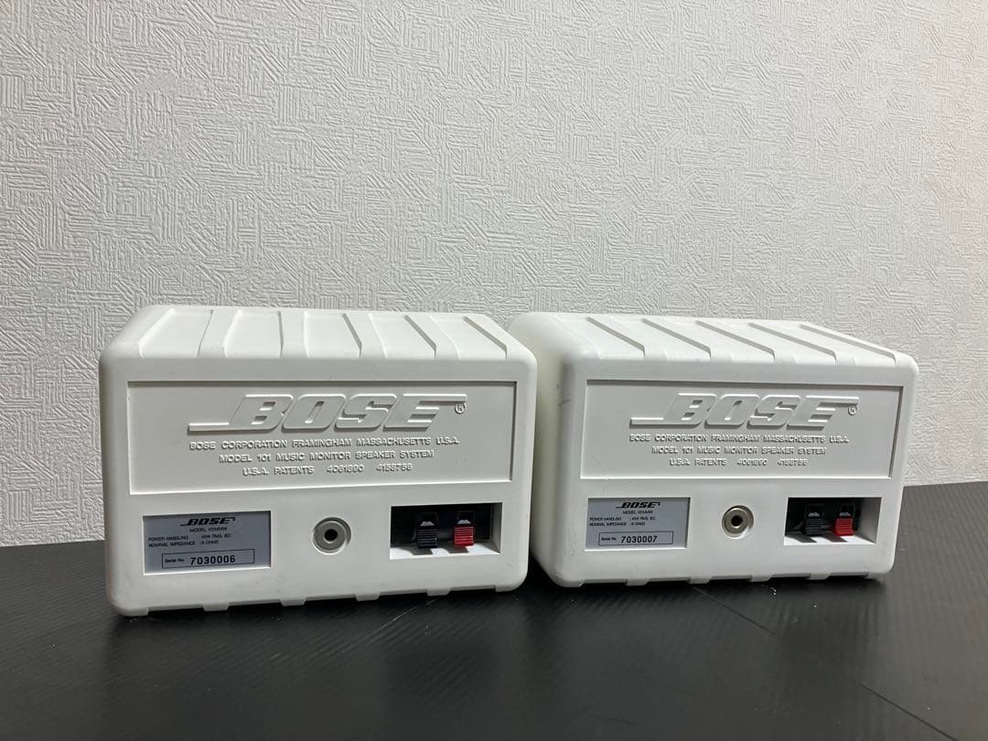 m*g様 BOSE 101MMWスピーカー 2台セット ボース　音響機器　シリア