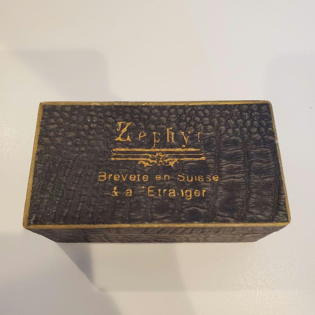 【希少！箱付き 機械式】ZEPHYR 扇風機 メカニカルファン / 機械式ファン