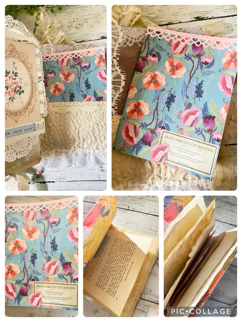 ジャンクジャーナル junk journal★雑記帳 ★