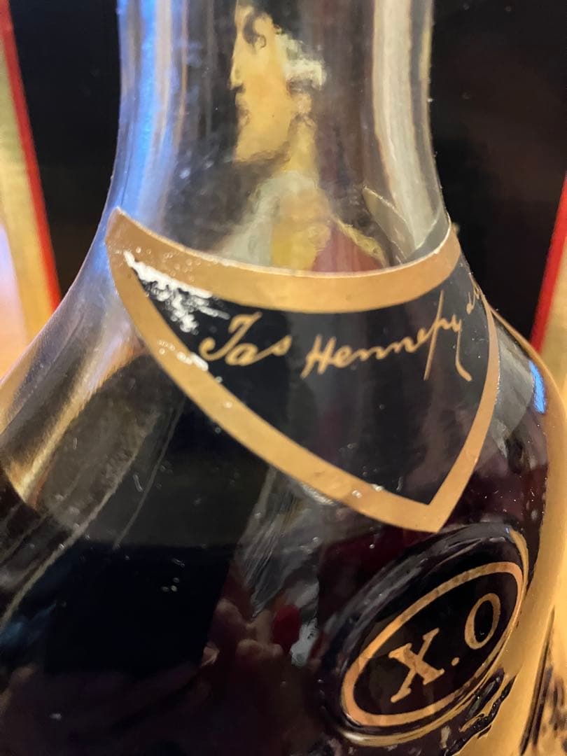【未開封】【古酒】Hennessyヘネシー COGNAC X.O 金キャップ