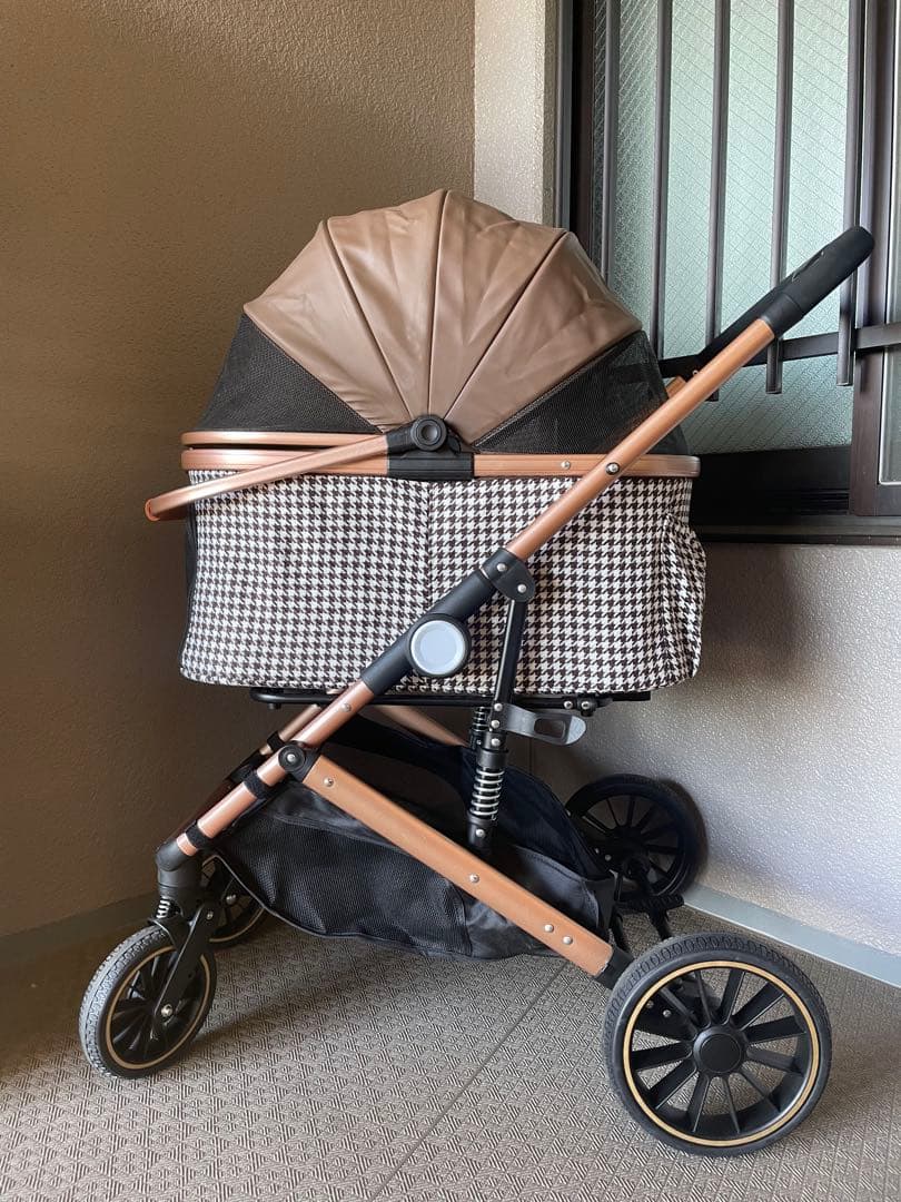 ペットカート Lサイズ 対面式 分離式 折りたたみ式