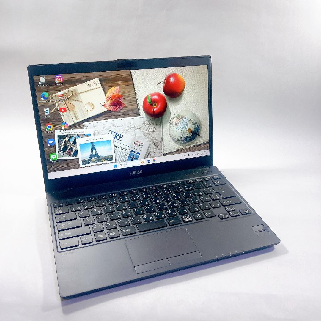 w107✨美品/ 超軽量 /爆速 SSD新品 /オフィス付✨すぐ使えるノートPC