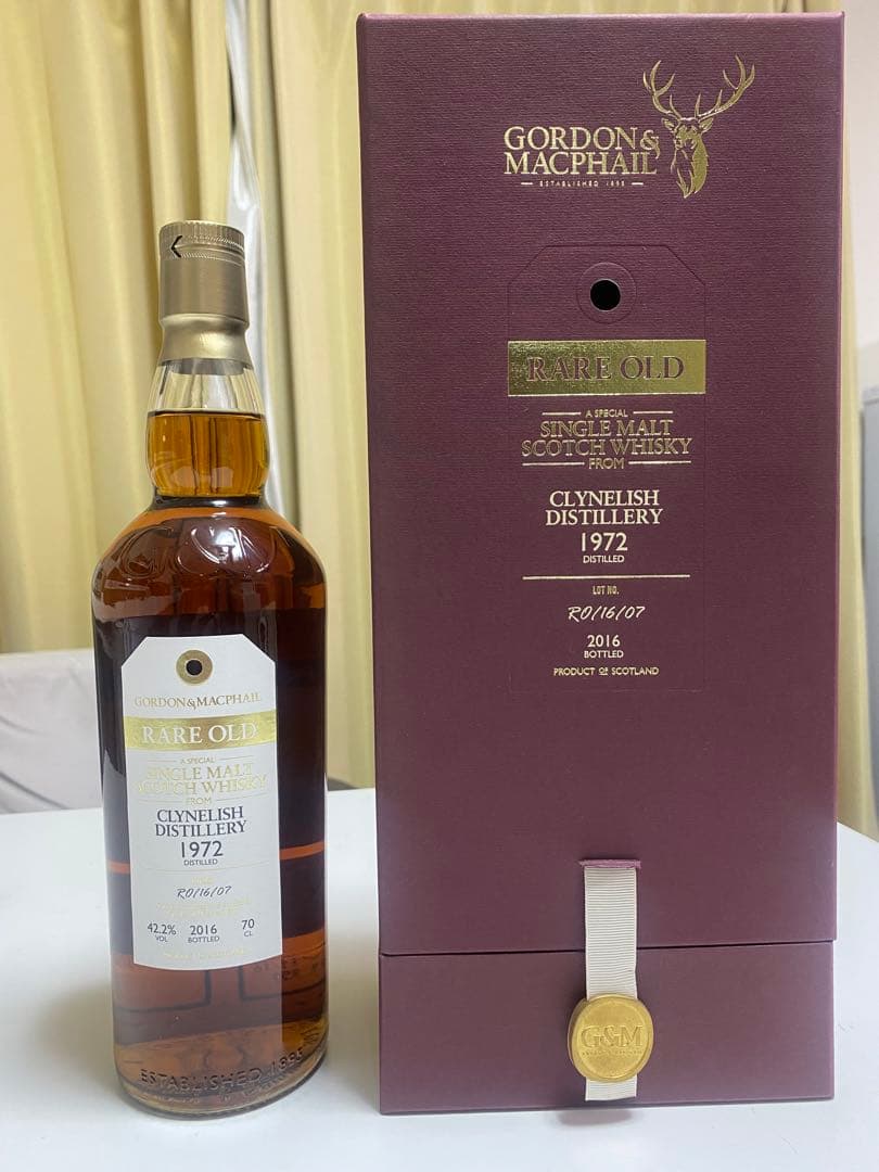 Gordon & MacPhail Clynelish 1972 44年
