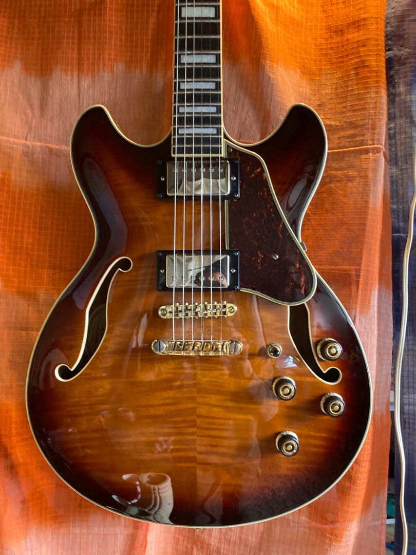 Ibanez AS93 セミアコースティックギター ヴァイオリンサンバースト