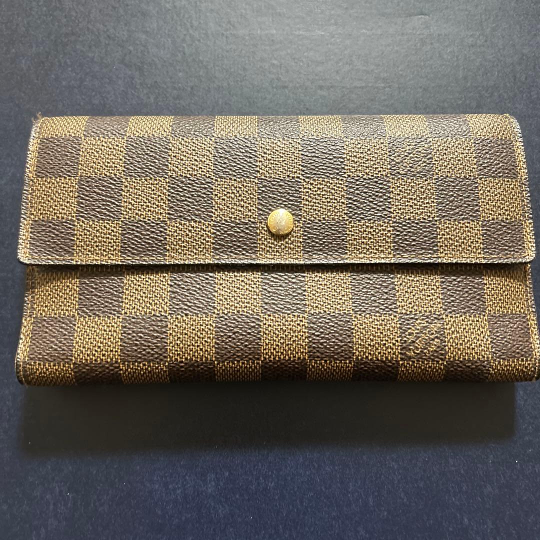 【ルイヴィトン】ダミエ　長財布