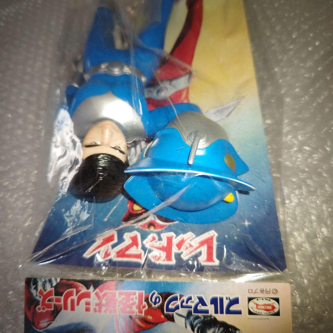 ブルマァク　レッドマン　ソフビ　青　面取れ　未開封