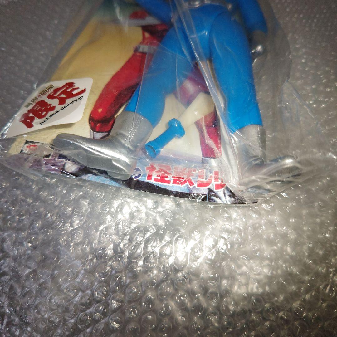 ブルマァク　レッドマン　ソフビ　青　面取れ　未開封