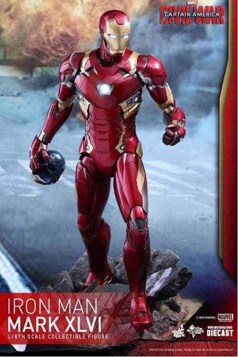 未展示品　ホットトイズ　アイアンマン　マーク46