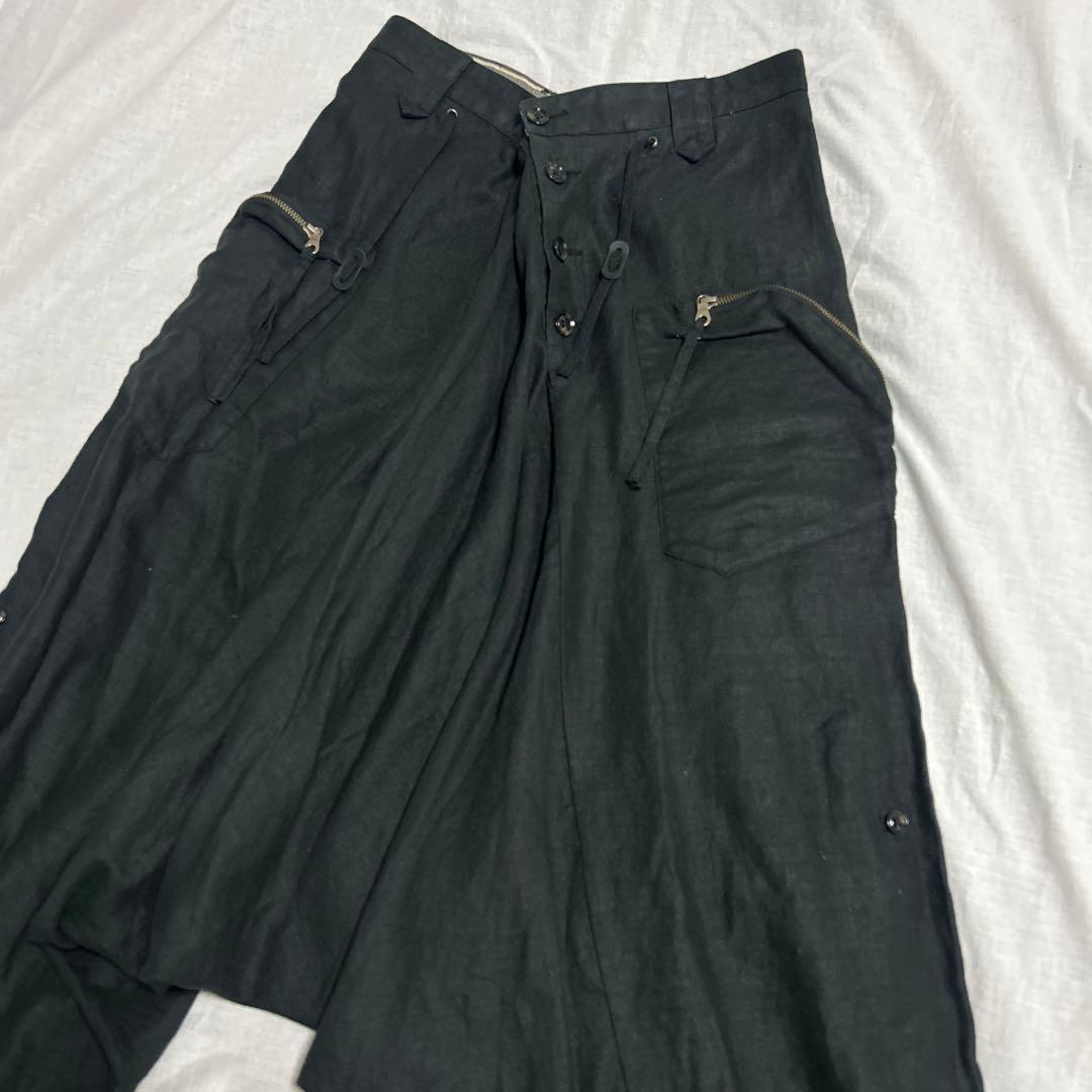 ★激レアデザイン★ PPFM サルエルパンツ　カーゴパンツ　リネン