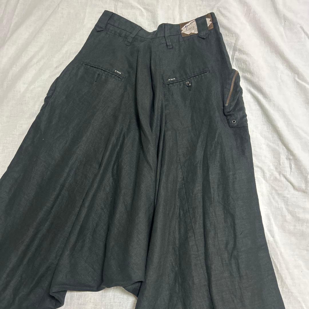 ★激レアデザイン★ PPFM サルエルパンツ　カーゴパンツ　リネン