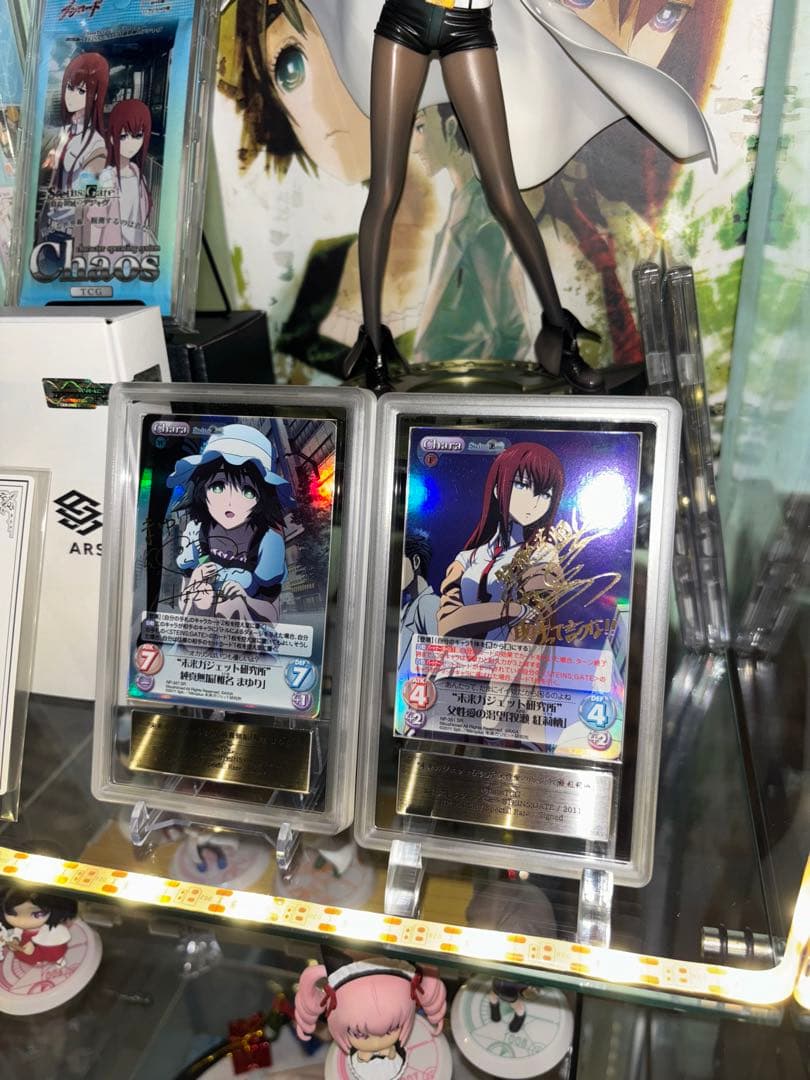 【超希少】 シュタインズゲート　牧瀬紅莉栖　サイン　ars10 椎名まゆり