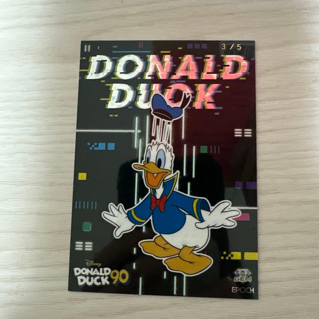 ドナルドダック90周年プレミアムカード