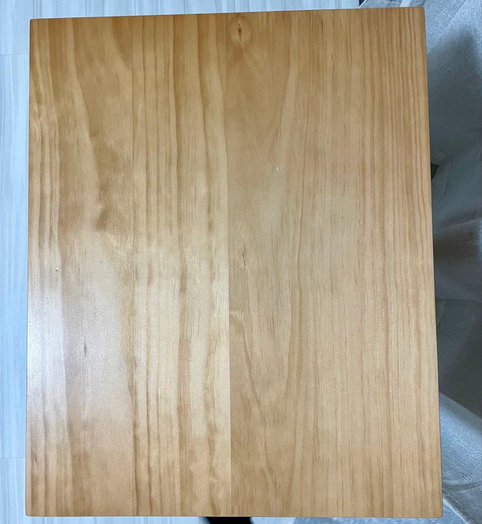 木製ラタン扉キャビネット