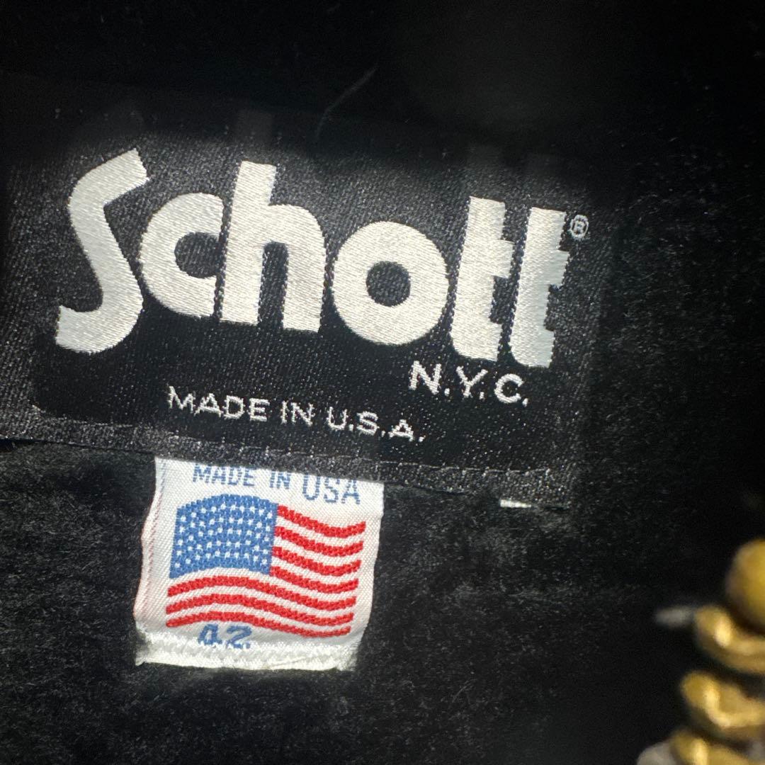 Schott ショット AT101 レザージャケット size:42