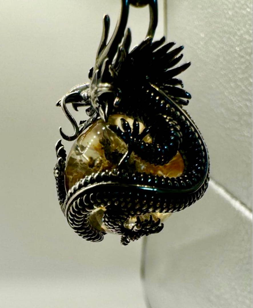 透明感たっぷりのガーデンクウォーツのペンダントトップ　ご希望の方にチェーン無料