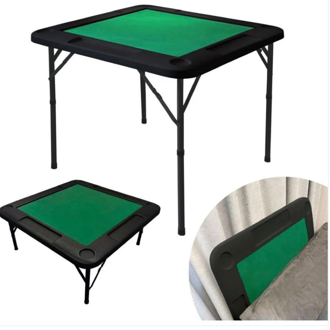 #2090 麻雀卓折りたたみ式白　90✖︎90✖︎74cm 9キロ　ホワイト