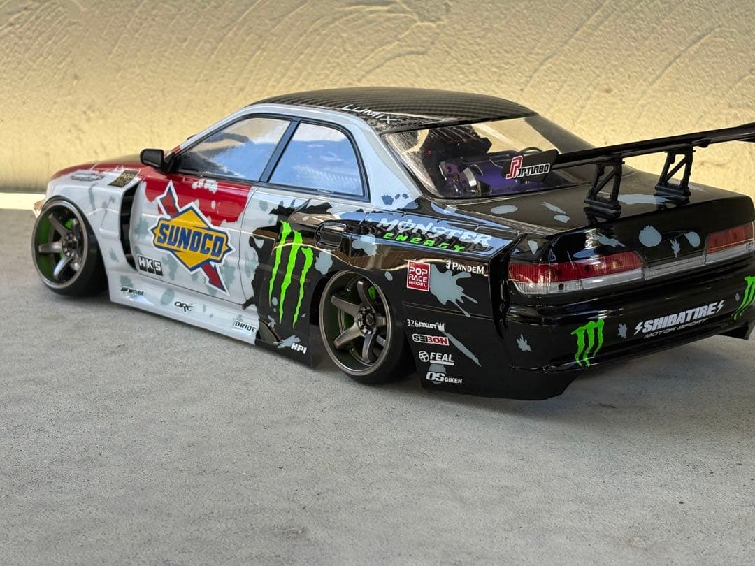 ラジコンボディ　JZX100マークII Weldワイドボディ