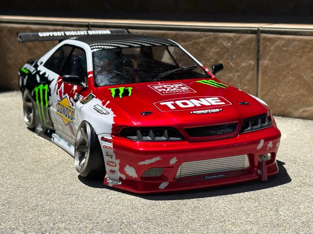 ラジコンボディ　JZX100マークII Weldワイドボディ