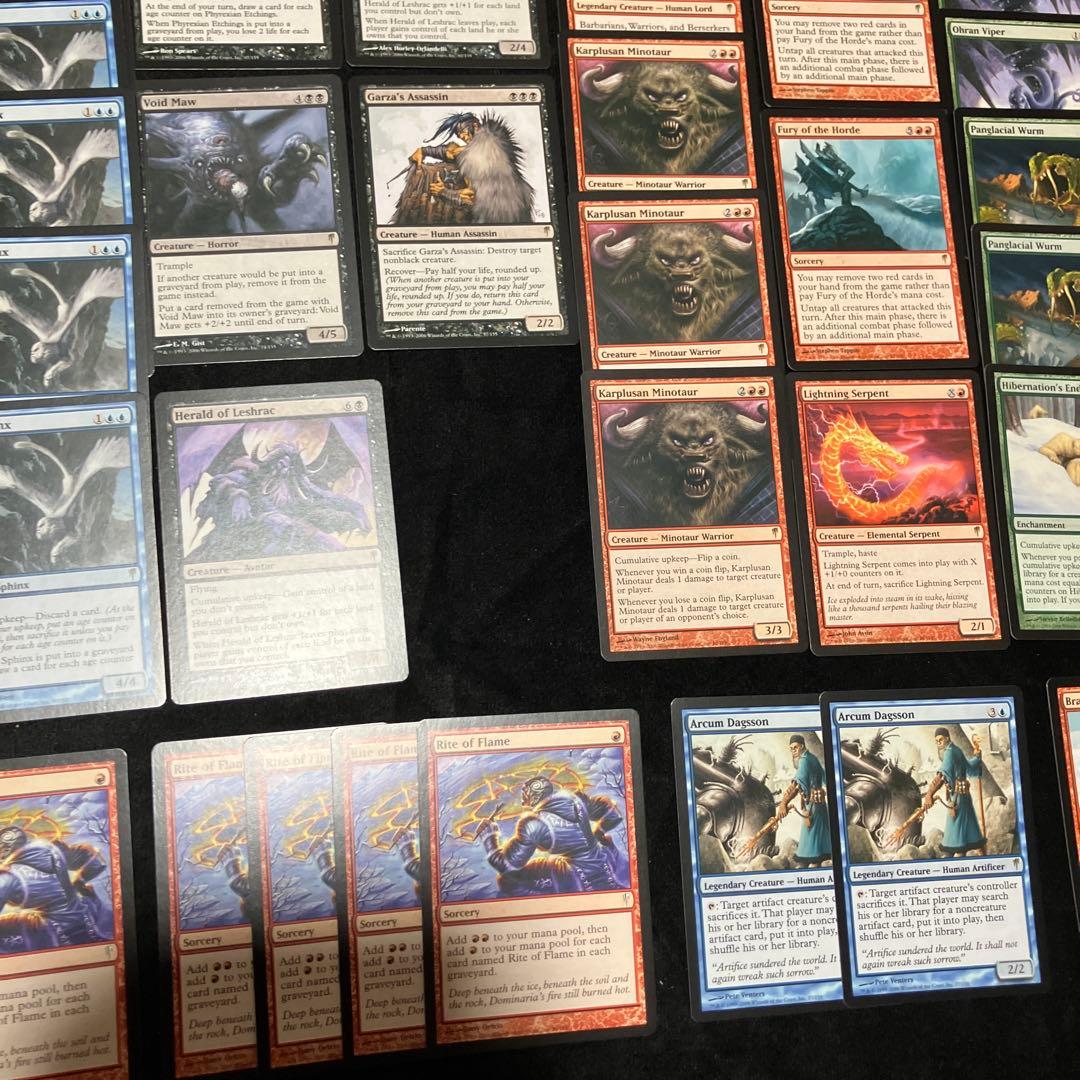 MTG コールドスナップ CSP 英語版 コモン＆アンコモン＆レア 大量まとめて