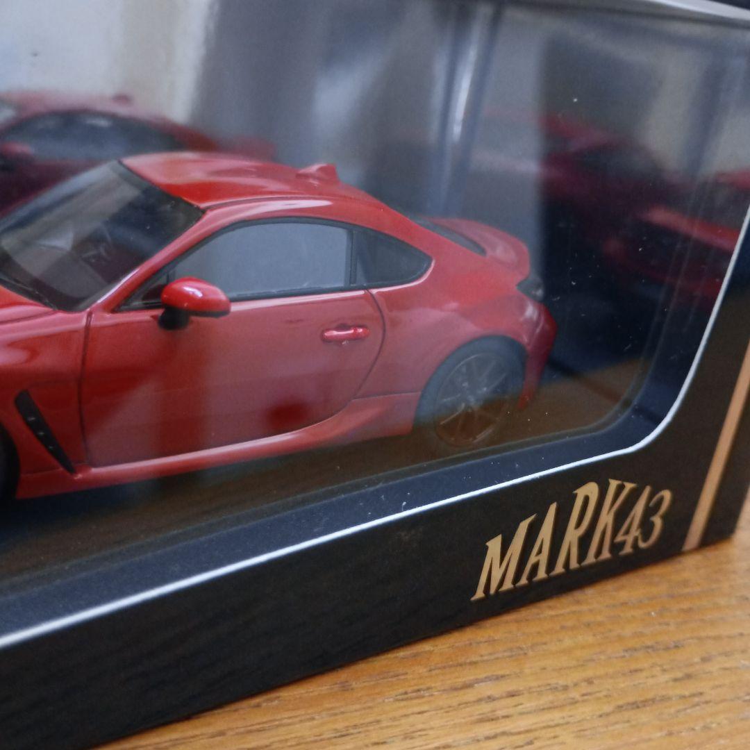 MARK43　スバル BRZ 2021イグニションレッド 1/43