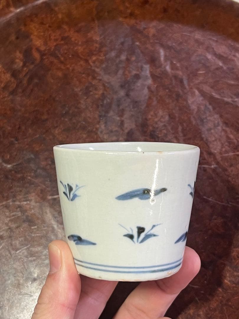 希少　モダン　古伊万里　蕎麦猪口　そば猪口　無傷完品　古民藝　民芸　くらわんか