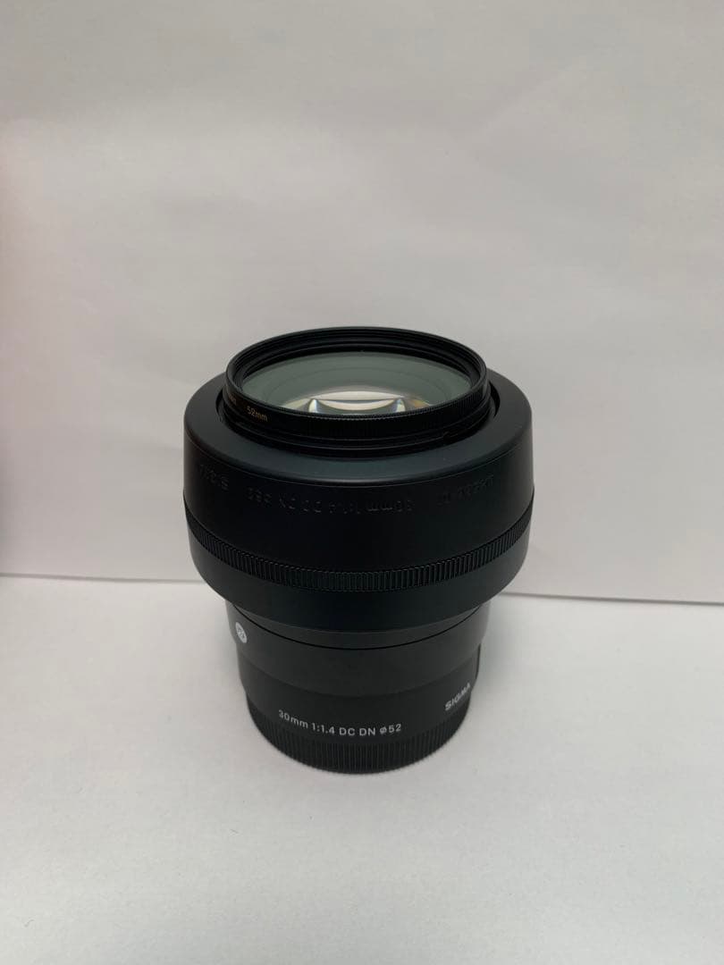 SIGMA 30mm F1.4 DC DN レンズ 52mm Eマウント