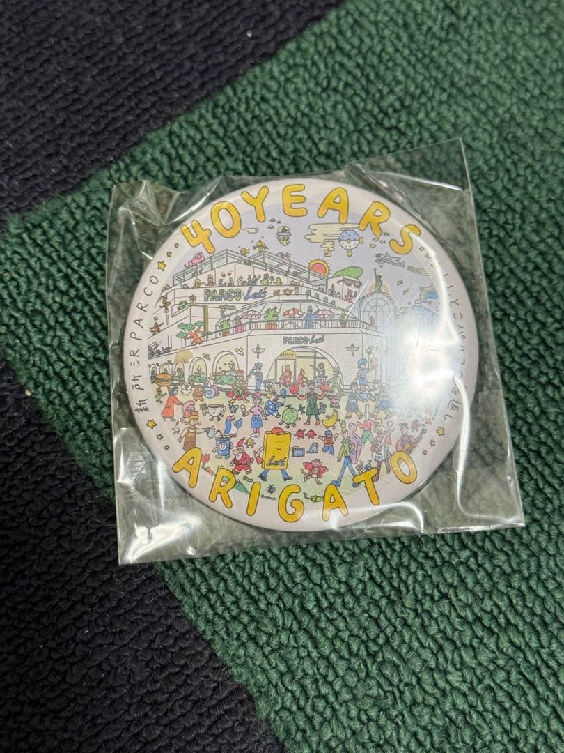 新所沢パルコ 40周年 従業員 缶バッジ