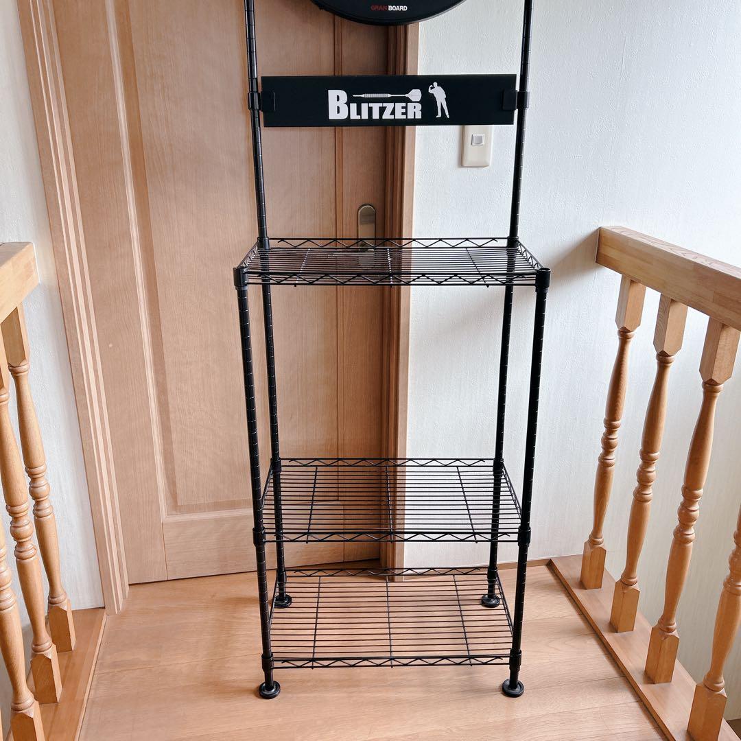 美品 ダーツボード スタンドセットGRAN DARTS BLITZER