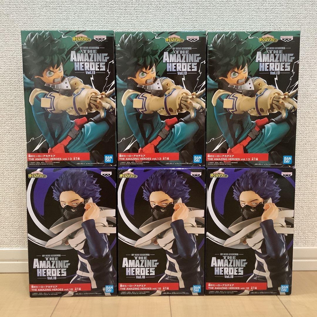 55体　僕のヒーローアカデミア　THE AMAZING HEROES フィギュア