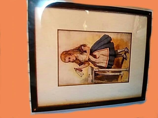 ✨不思議の国のアリス✨ジョン・テニエル✨アンティーク・プリント✨英国✨