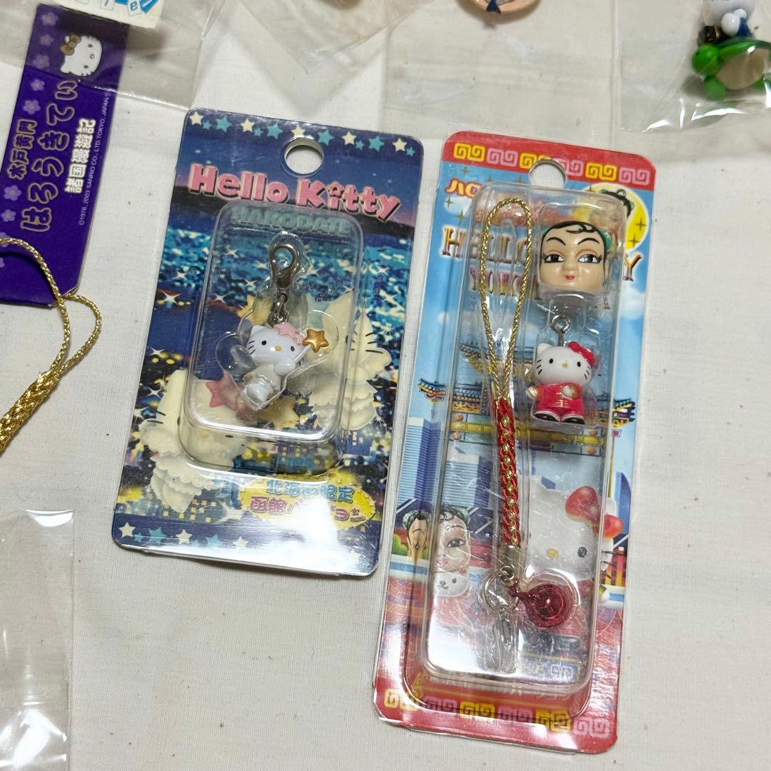 23個セット　はろうきてぃ　ご当地 ストラップ