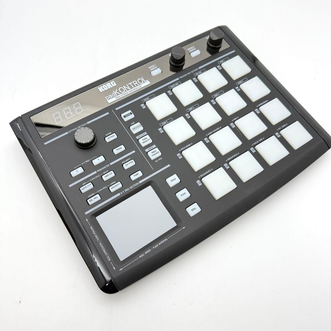 KORG padKONTROL MIDIコントローラー 美品 箱付き】