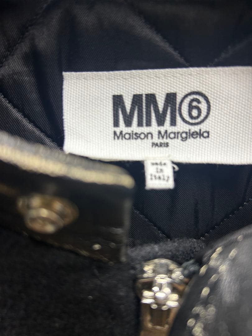 MM6 エムエム6 メゾン マルジェラ 八の字 ダメージ加工 ライダース L