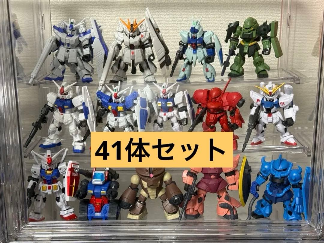 シ*ル様 機動戦士ガンダム モビルスーツアンサンブル まとめ売り 41体
