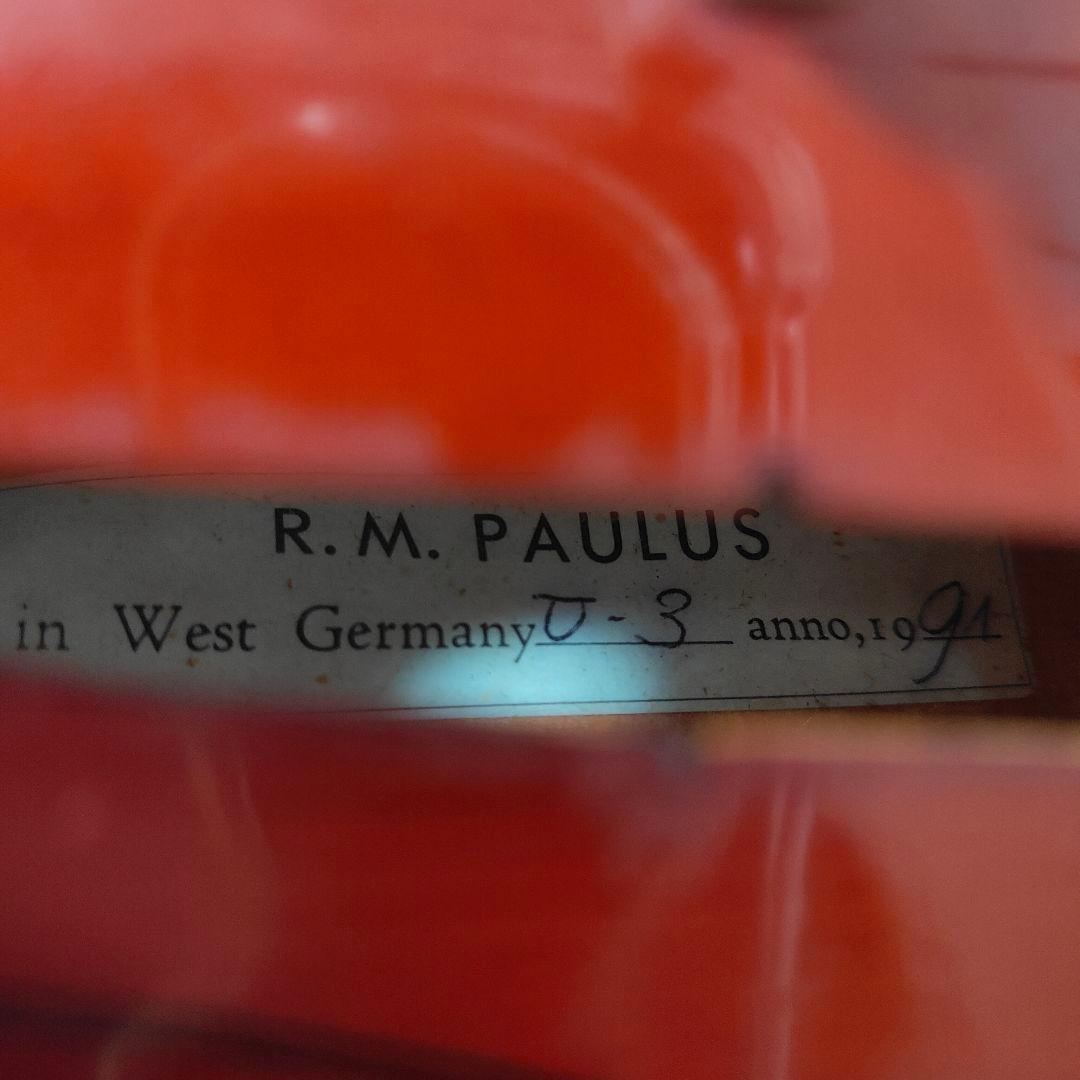 ​ドイツ製 R.M. Paulus バイオリン V-3 4/4 1991年