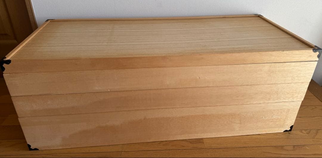 桐製 衣装ケース 3段 桐箱 桐ケース