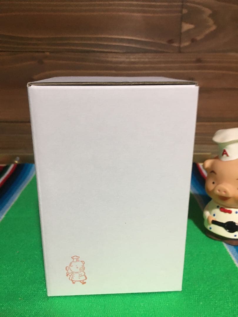 ★メルカリ便★エースコック★こぶた★2匹★コック★ソフビ★貯金箱★昭和★貯金箱★