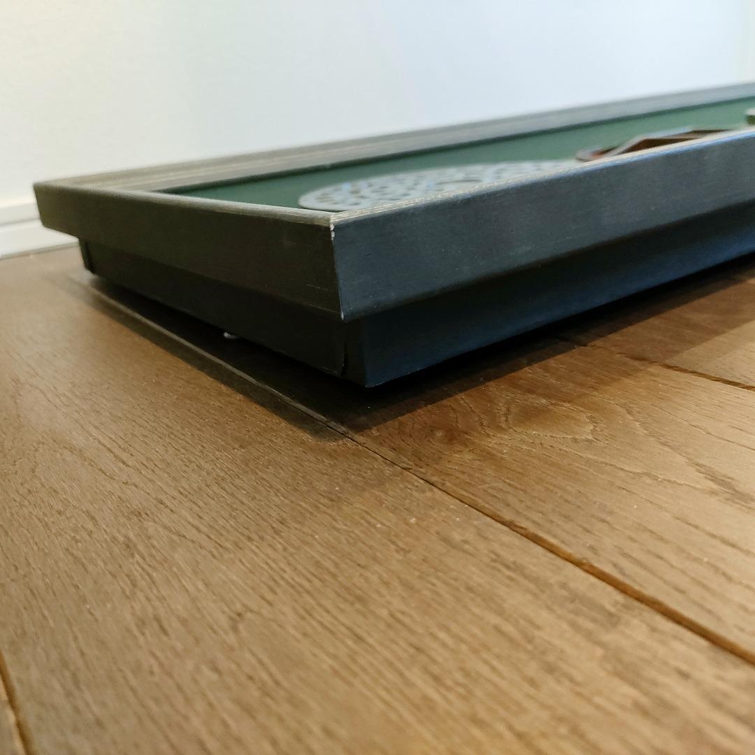 稀少 廃番品 ミニチュアマンホール 額装品 本物志向 ダクタイル鋳鉄