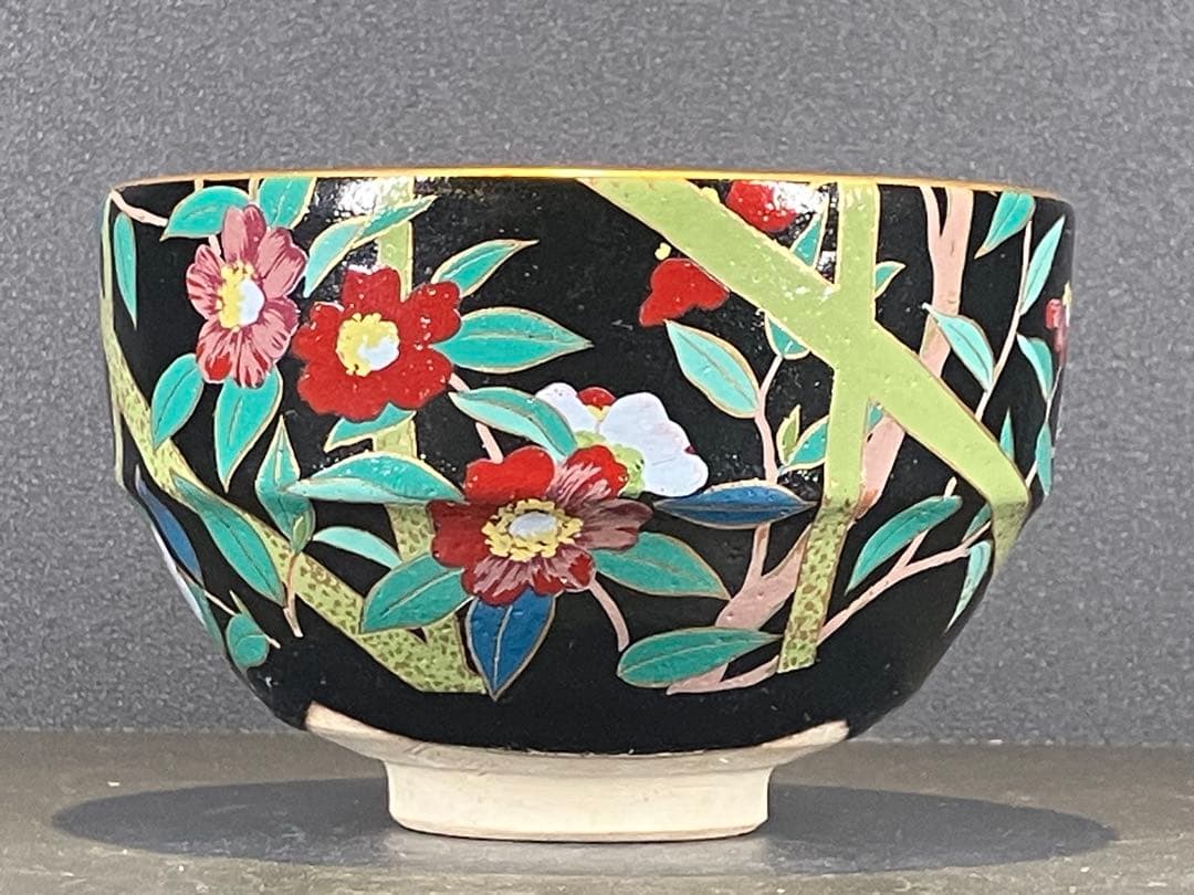 京焼 抹茶椀 まとめ 茶碗 桑野むつ子 5点セット