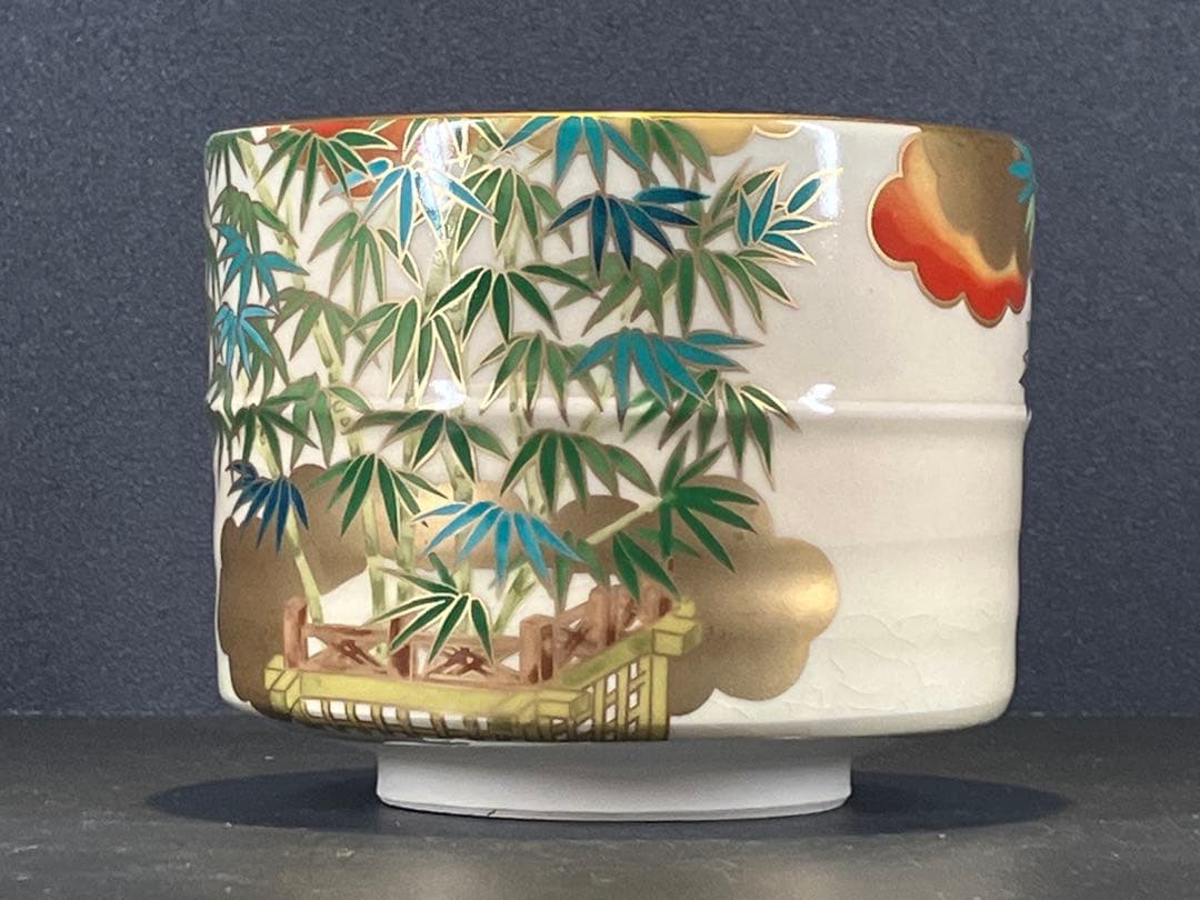 京焼 抹茶椀 まとめ 茶碗 桑野むつ子 5点セット