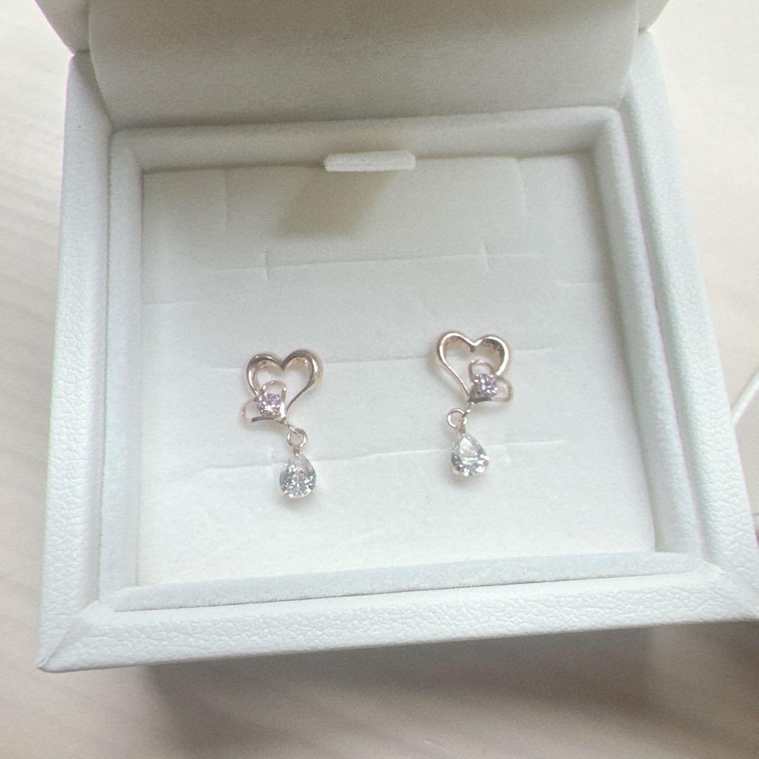 xyz 4℃ K10ピンクゴールド ピアス