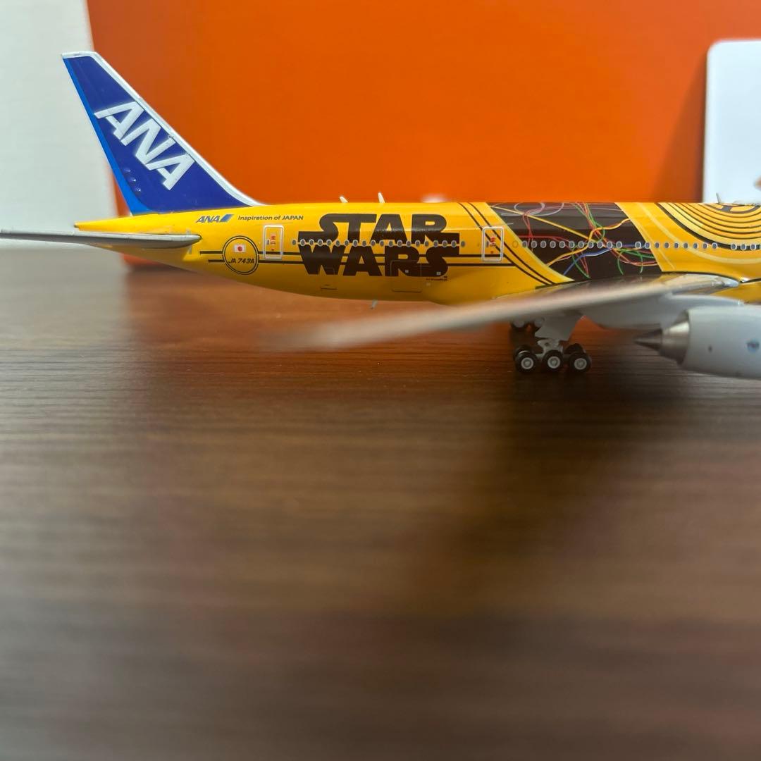 航空機・ヘリコプター JCwings ANA B777-200 JA743A 1/400