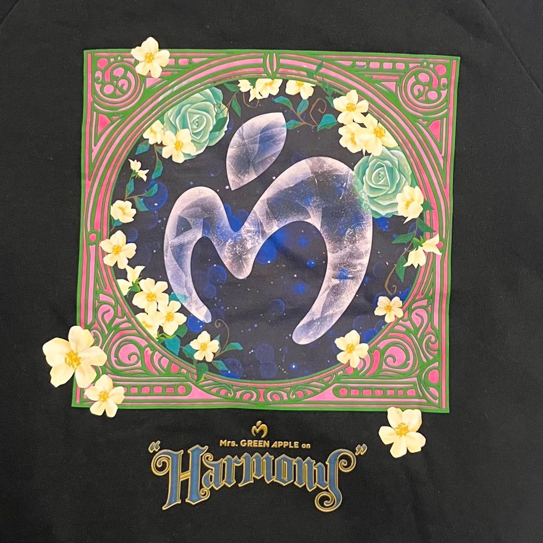 Mrs. GREEN APPLE パーカー 黒　L