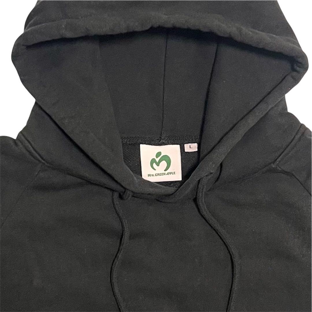 Mrs. GREEN APPLE パーカー 黒　L