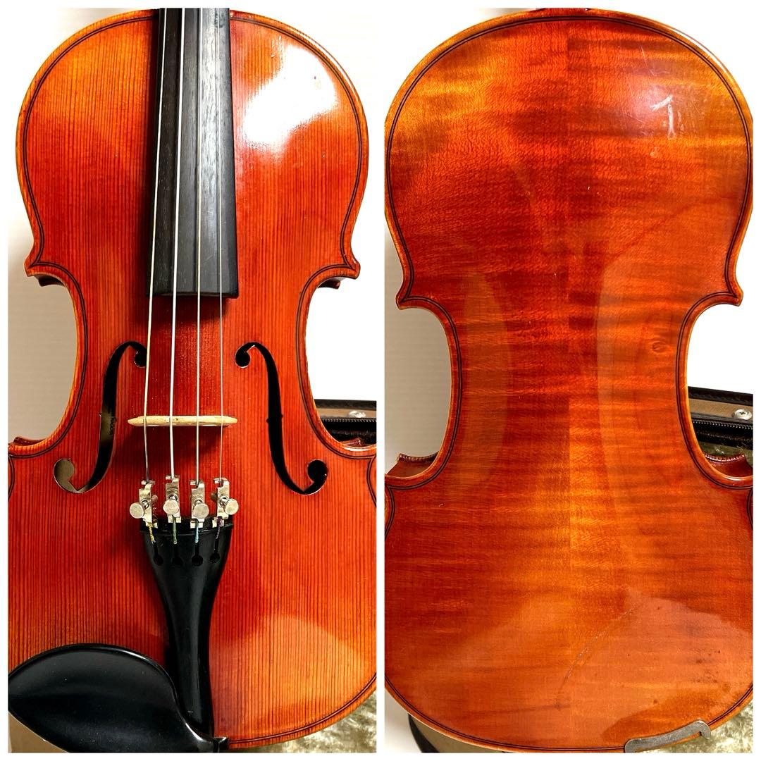 【美虎杢】SUZUKI NO.520 1/2 バイオリン　スズキ　1992年製