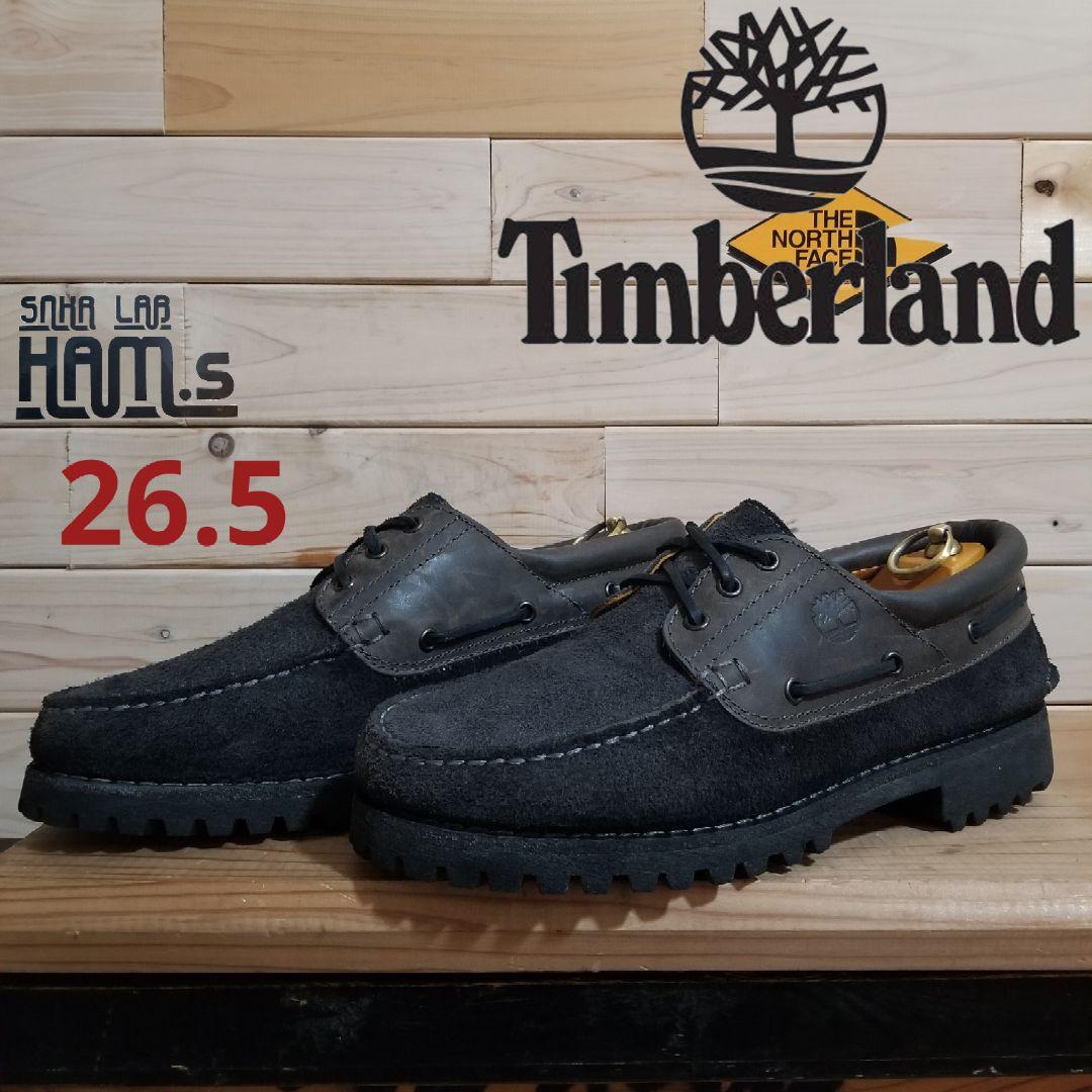 美品　Timberland ティンバーランド 3eye スリーアイ 26.5　黒