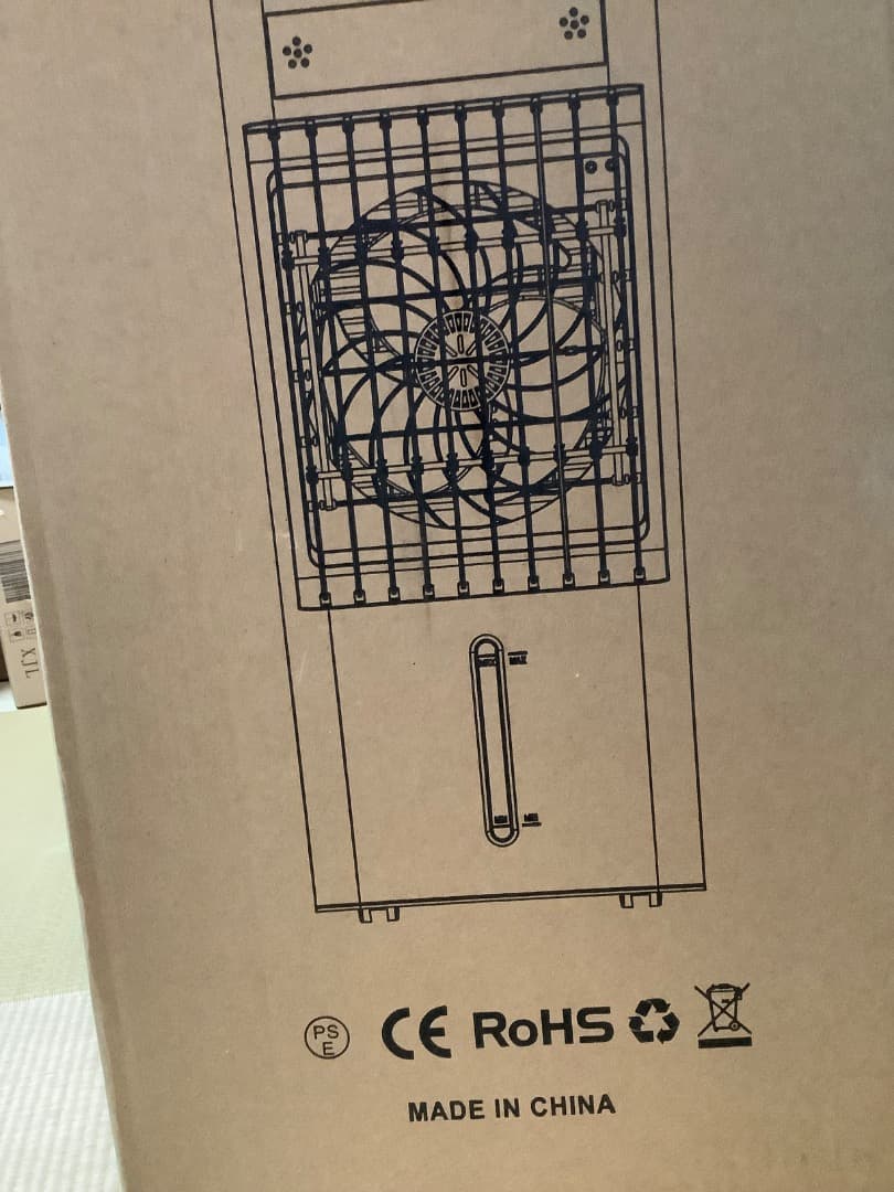 新品✨ 冷風機 冷風扇 ポータブルクーラー 10L 2025年モデル