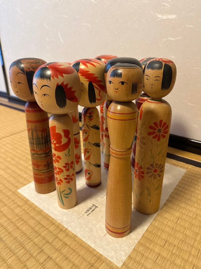 美品　伝統こけし　名工の譜　10本セット　欠品あり