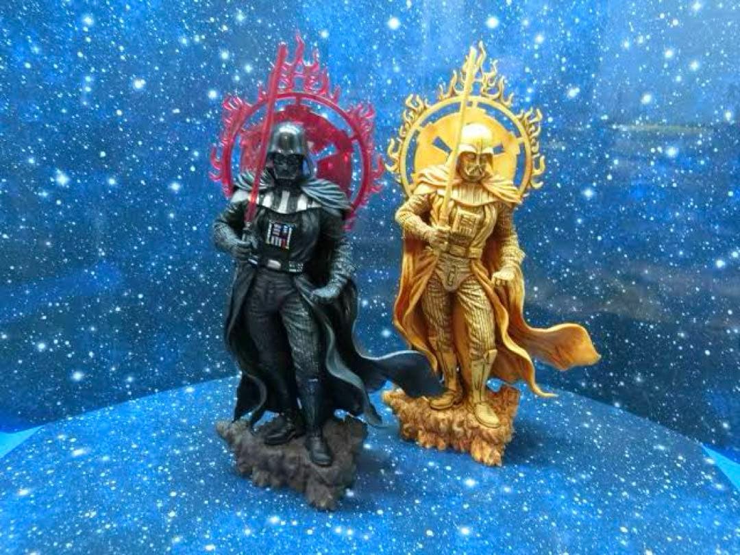スター・ウォーズ 暗黒彫像フィギュア ダースベイダー 全２種セット
